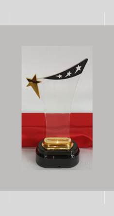 AC 8487 - ACRYLIC TROPHY