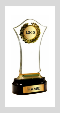 AC 8483- ACRYLIC TROPHY