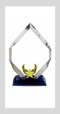 AC 8438 - ACRYLIC TROPHY