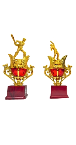 CRICKET-840 RED- CRICKET TROPHY